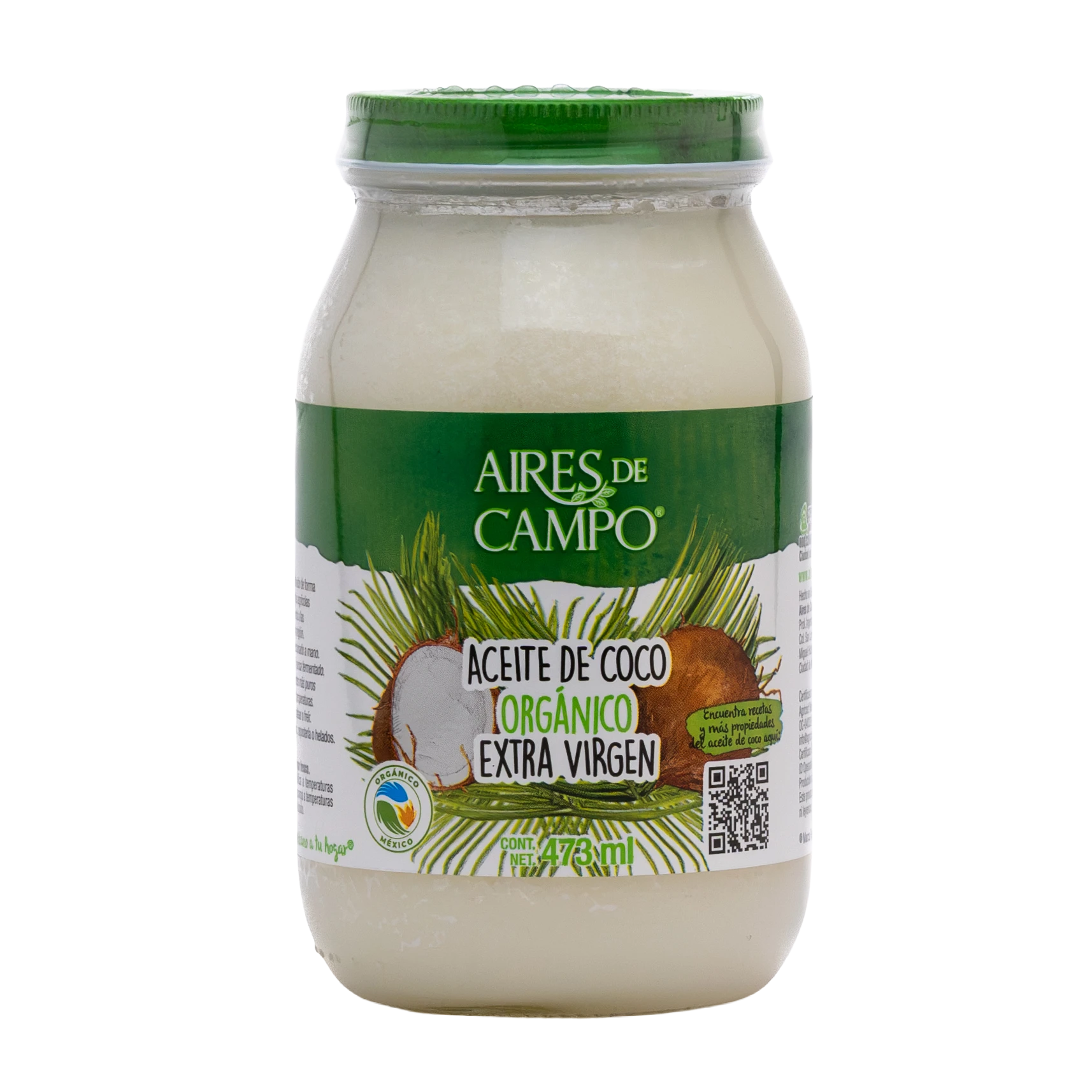 Aceite de Coco Org&aacute;nico Extra Virgen