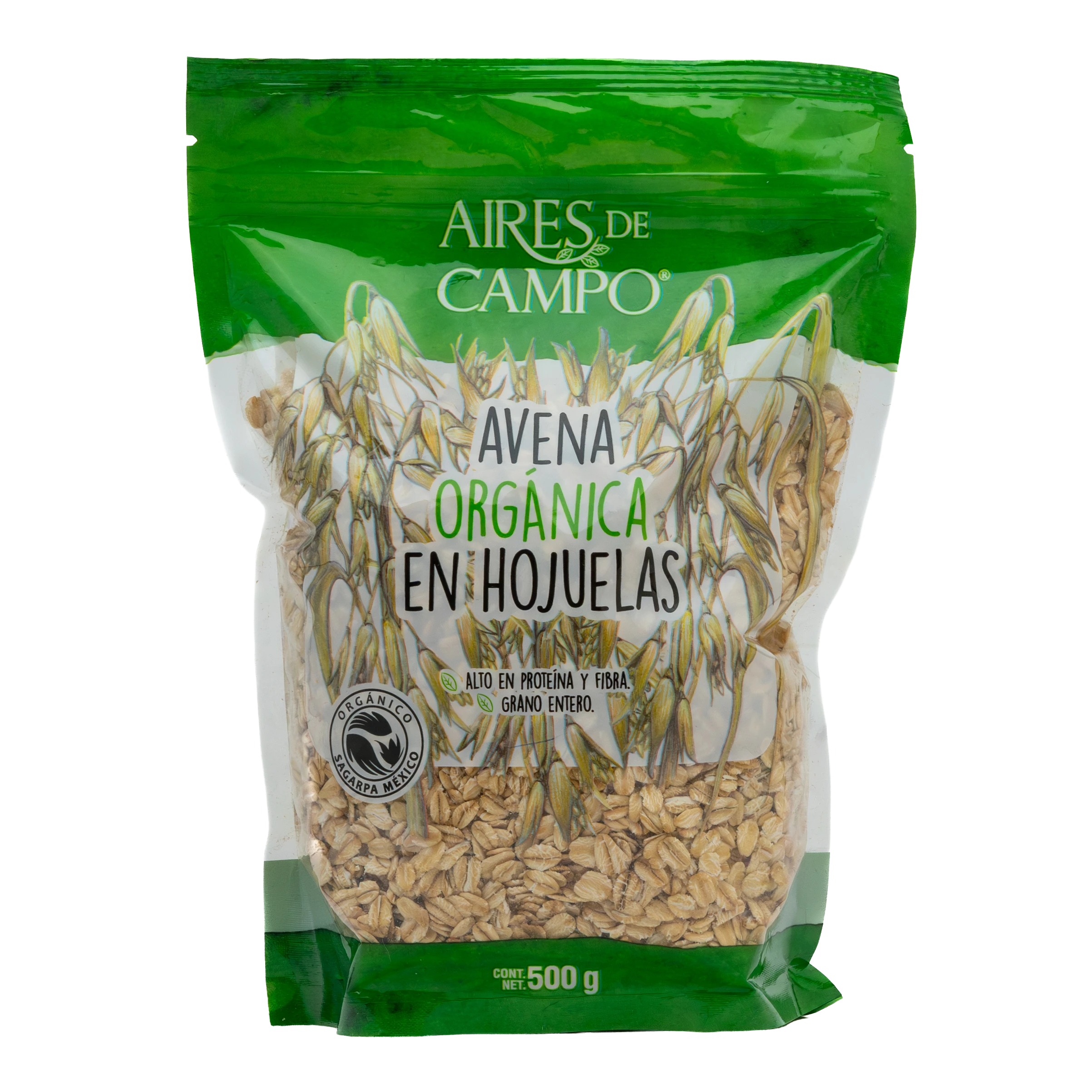 Avena Org&aacute;nica en Hojuelas