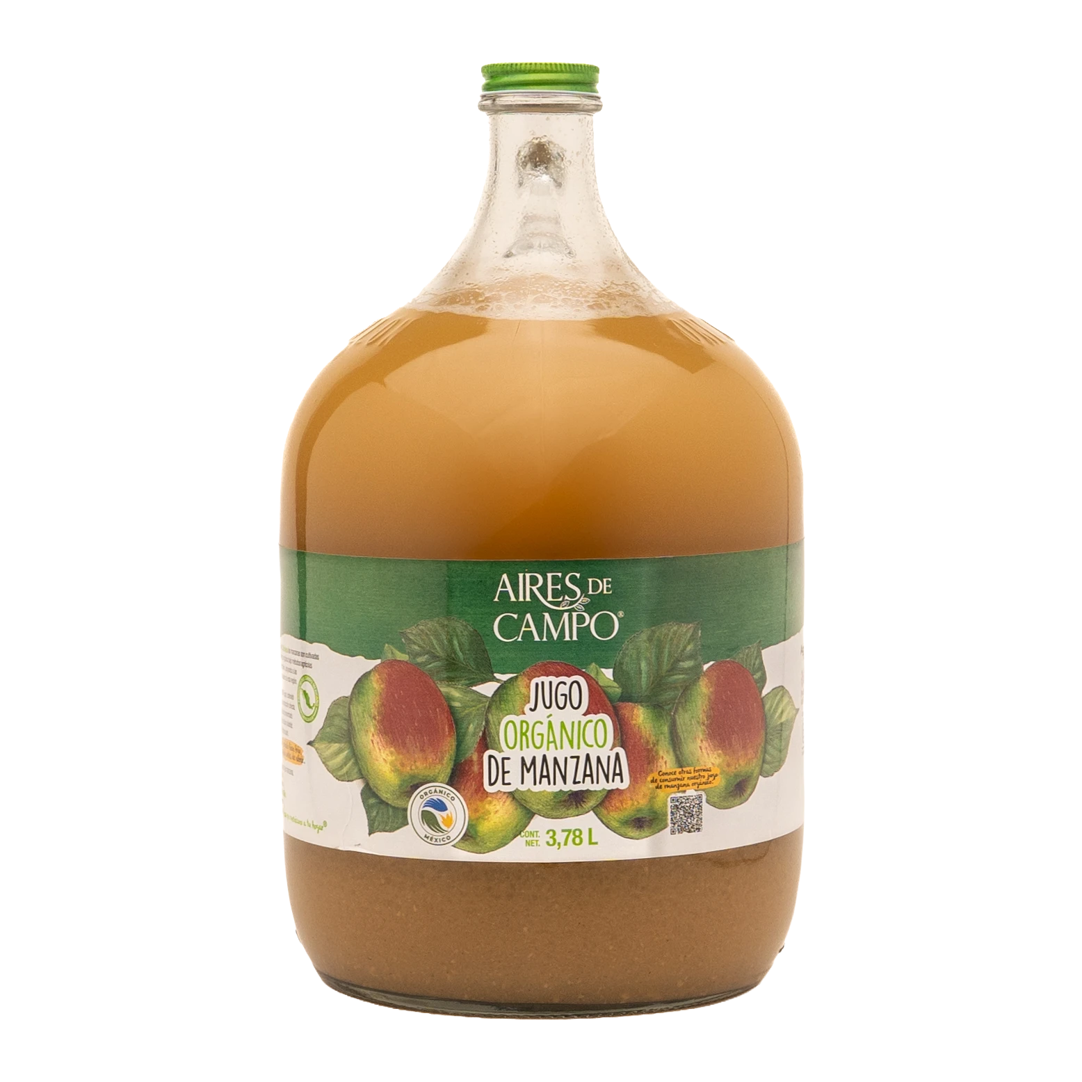 Jugo Org&aacute;nico de Manzana - 1 gal